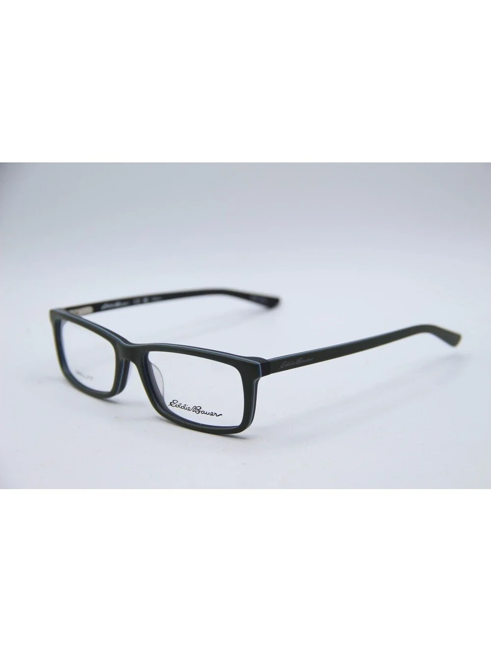 Eddie Bauer Eb32061 Gn Green Black Authentic Eyeglasses 52-16-135
